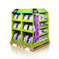 Point of Sale Corrugated Display Racks, Karton Paletten Display Stand